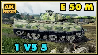 World of Tanks | E 50 Ausf. M - 10 Kills - 9,3K Damage - 1 VS 5 Gameplay