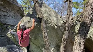 Knee Bruiser V3 Flash (Alex) - Gunks