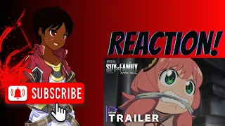 SPY x FAMILY CODE: White | Official Trailer 1 | In Theaters April REACTION