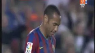 messi VS atletico madrid goal 5 / 20/09/2009 high quality HD from jazeerasport hd