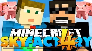 WE EAT A LOT OF THINGS!! in Minecraft: Sky Factory 4