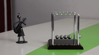 About Space Newton's Cradle Swinging Pendulum