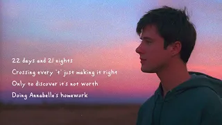 Alec Benjamin - Annabelle's Homework [Official Lyric Video]