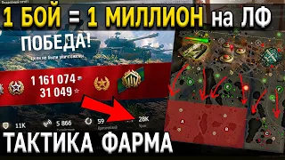 1000000 КРЕДИТОВ за БОЙ 😨КАК ФАРМИТЬ на Линии Фронта World of Tanks 2021