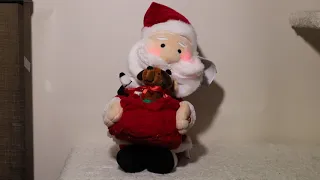 Gemmy santa with dogs