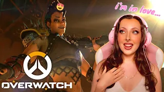 I'M IN LOVE...... Overwatch Animated Short | The Wastelander Reaction