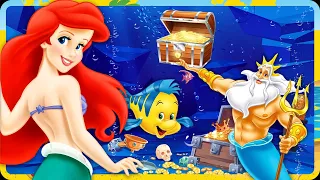 ♡ Disney Princess Enchanted Tale - Ariel Search for Underwater Treasure (Animated Story)