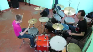 Учебный Drum Battle №2 - Даниил Варфоломеев - Леонид Терехов