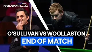 Woollaston sends Ronnie O'Sullivan crashing out of Gibraltar Open in round one | Eurosport Snooker
