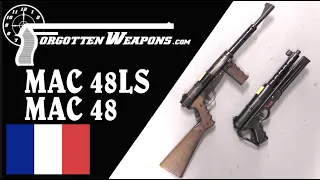 Chatellerault Experimental SMGs: MAC48 & 48LS