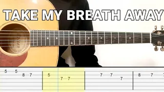 Berlin - Take My Breath Away (Guitar Tutorial Tab)
