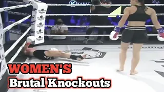 8 Minutes of Brutal Women's MMA Knockouts