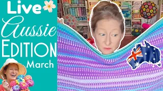 Aussie Edition Live Crochet Podcast 348! - Temperature Blanket Catch Up