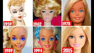 The EVOLUTION of Barbie from 1959 to 2020