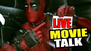 Flick Movie Talk LIVE w/ Stuckmann - DEADPOOL Movie, Batman v Superman, Free Giveaway!