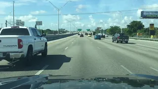 Driving around Fort Lauderdale and Pompano Beach, FL