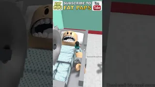 Algo terrível aconteceu No Hospital 😱😳 *Não veja* #roblox  #shorts