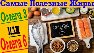 Какие жиры самые полезные?! Чем отличаются Омега 3 от Омега 6?