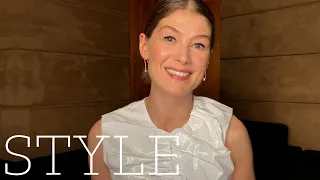 Rosamund Pike breaks down 12 looks from 2002 to now | Style Evolution | The Sunday Times Style