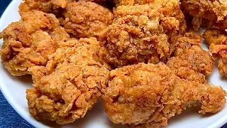 क्रिस्पी फ्राइड चिकन जिसके आगे KFC भी लगे फीका  | Crispy Fried Chicken |Homemade KFC Chicken recipe