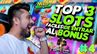 Top 3 SLOTS mas fáciles de entrar al bonus #4 | PKM