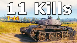 World of Tanks T-44 - 11 Kills