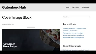 Cover Image Block - Overview & How to Use Guide - Gutenberg