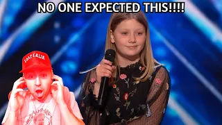 Emp Reacts: "9 year old Harper Screams 'Holy Roller' and Shocks The Judges | AGT 2022"