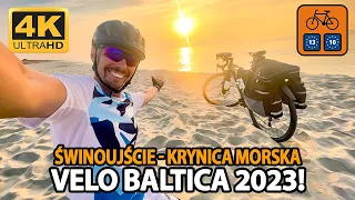 744 km na rowerze wzdłuż Bałtyku: Świnoujście - Krynica Morska! Velo Baltica (R10) zdobyta!