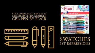 Flair Xtra Sparkle Glitter Gel Pens