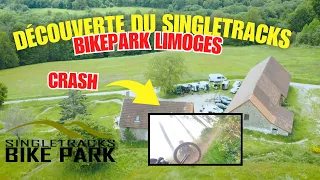 Découverte du singletracks bikepark de Limoges en POV GoPro