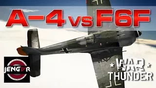 War Thunder Dogfight: Fw 190 A-4 vs F6F-5N [Epic Reversal]