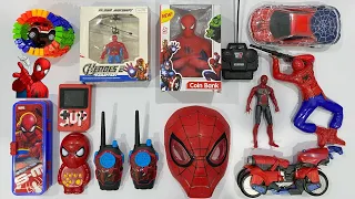 My Latest Cheapest Spiderman toy Collection, Spiderman Crawling,RC RC Car, Mask, Video Game