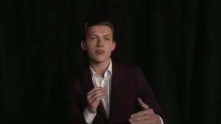 Spider-Man: Homecoming: Tom Holland CinemaCon 2016 Interview | ScreenSlam