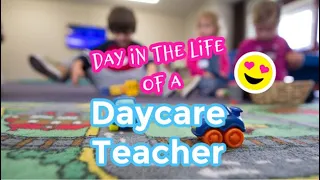 DAY IN THE LIFE OF A DAYCARE TEACHER 2021