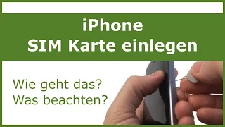 iPhone SIM Karte wechseln » SIM Kartenfach öffnen & ganz einfach auswechseln