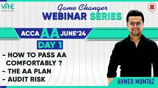 ESK Qs. May '22/June '22 | AUDIT RISK | Plan to pass AA | ACCA AA Day 1 | June '24 attempt