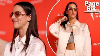 Caitlin Clark’s all-Prada outfit at WNBA draft had boyfriend Connor McCaffery drooling