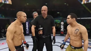 Jose Aldo vs. Renan Barao (EA Sports UFC 3) - CPU vs. CPU - Crazy UFC 👊🤪