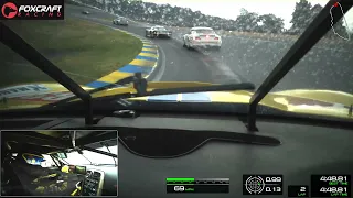 Le Mans Classic 2023, Nigel in the Corvette C6R passes 7 cars on first lap