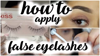 How To Apply Eyelashes | Beginners Series