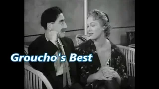 Groucho Marx King Of the Comeback, Insult, and One Liners