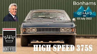 1969 Monteverdi High Speed 375 S von Frua - Bonhams The Gstaad Sale, 03.07.2022 (ENG SUB)