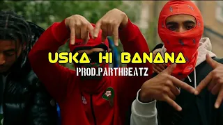 "USKA HI BANANA" 💞 - Bollywood Sampled Drill🔫  Beat | Indian Type Hard Drill Beat