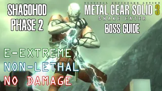 Shagohod Fight Phase 2 | Non-Lethal European Extreme (No Damage) | MGS3 Boss Guide