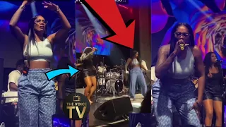 Tiwa Savage Crazy Dance On Stage As Shutdown San Francisco – Full Performance