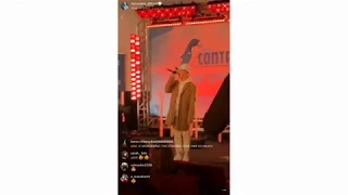 Loïc Nottet -- Live Instagram (Loïc performing "On Fire" and "29")