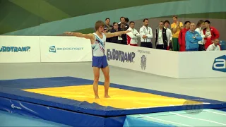 MALKIN Mikhail (AZE) - 2018 Trampoline Worlds, St. Petersburg (RUS) - Qualification Tumbling R1