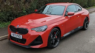 1st Drive New 220i Coupé £35k RWD | 4K