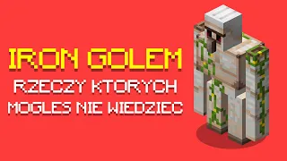 RZECZY, których MOGŁEŚ nie WIEDZIEĆ o IRON GOLEM